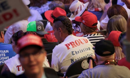 Supporters at the Trump event in Phoenix