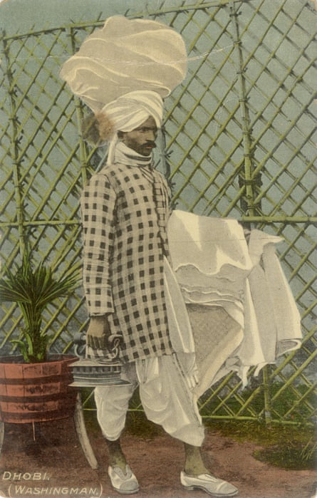 Dhobi (Washingman). Image from the 20th century