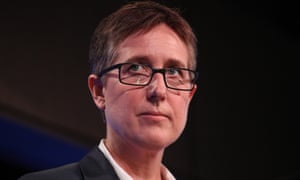 Le secrétaire de l'ACTU Sally McManus.