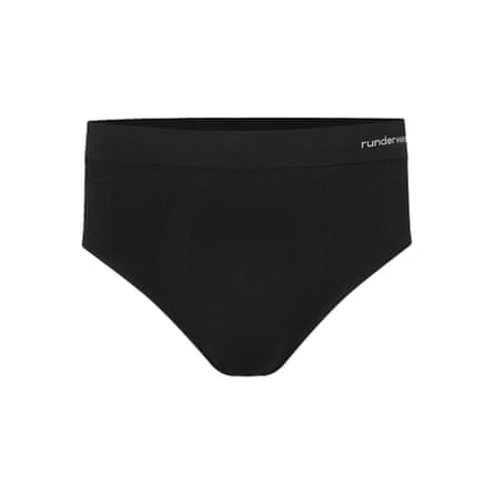 Runderwear Men’s Running Briefs – Black