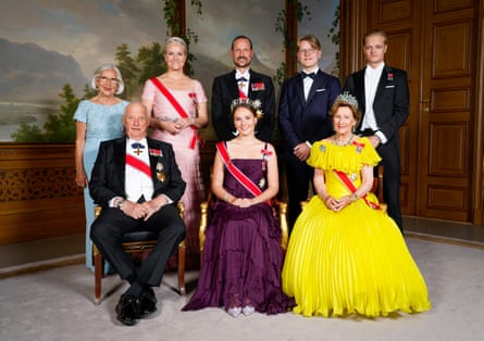 Marit Tjessem, the mother of Crown Princess Mette-Marit, Crown Prince Haakon, Prince Sverre Magnus and Marius Borg Høiby.
