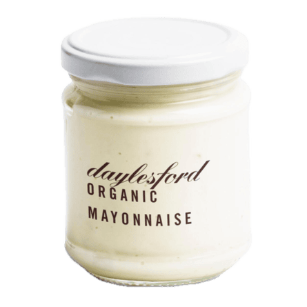 Ocado Daylesford Organic Mayonnaise 175g Background Removed