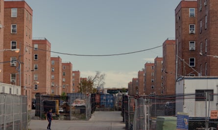 Monitoring Amazon: the New Yorkers monitoring air pollution from supply hubs | Amazon 8 Red Hook Houses, a public housing development that’s home to more than 6,600 people, in Red Hook, Brooklyn.