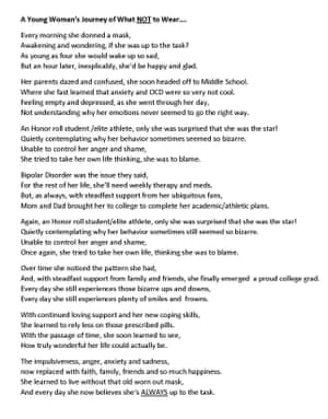 Dolly Z reflects on her mental illness.