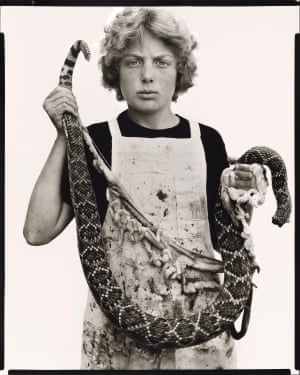 Boyd Fortin, Thirteen Year Old Rattlesnake Skinner, Sweetwater, Texas, 3/10/79