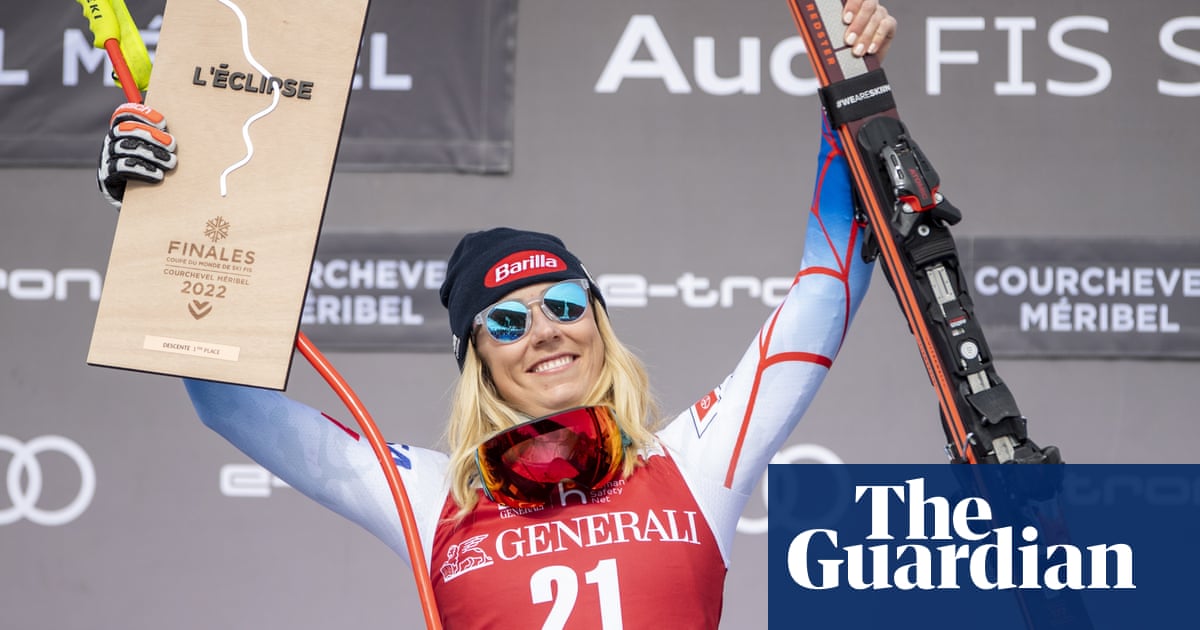 Mikaela Shiffrin on cusp of overall World Cup title after rare downhill win