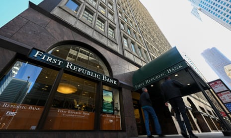 First Republic Bank headquarters in San Francisco, California.