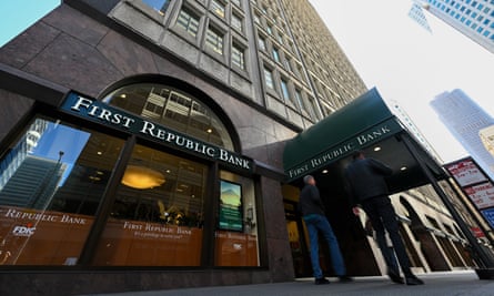 First Republic Bank office in San Francisco, California.