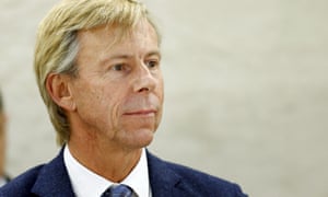 Anders Kompass, member of staff at the United Nations Office of the High Commissioner for Human Rights