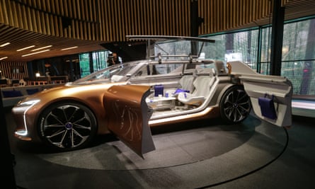 The Renault Symbioz electric concept car.