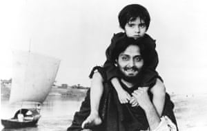 Soumitra Chatterjee in The World of Apu