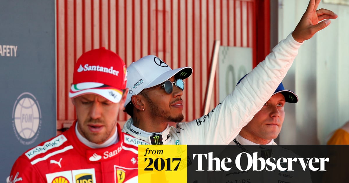 F1 Lewis Hamilton Edges Out Sebastian Vettel To Take Spanish