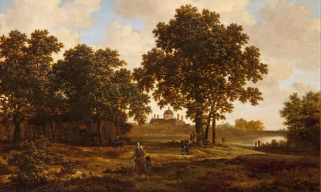 The Hague Forest painting