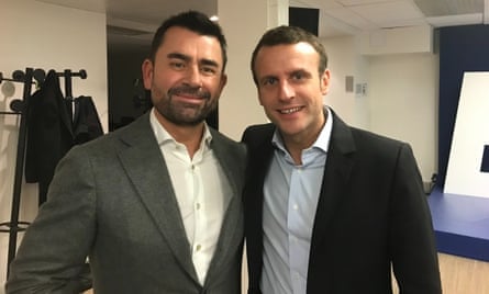 MacGann with Macron