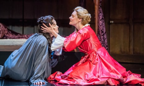 Power play … Emma Cunniffe and and Romola Garai in Queen Anne.