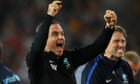 Robbie Williams singing Let Me Entertain You before Russia v Saudi Arabia