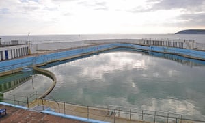 Jubilee pool in Penzance UK.