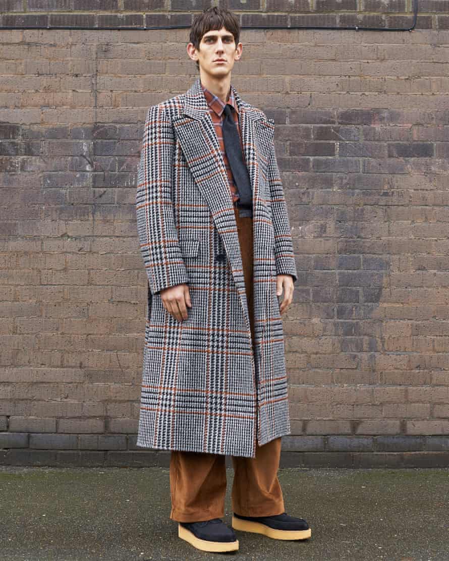 Check overcoat at E Tautz.