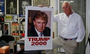 Roger Stone was Donald Trump’s main adviser when he flirted with running for president in 2000.