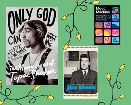 Covers of the best music books of 2025.