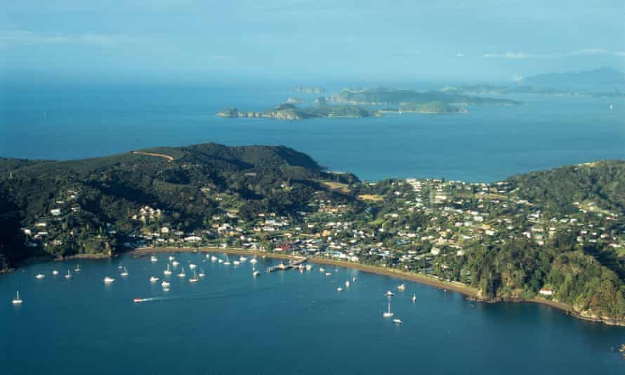 View over Bay of Islands, New Zealand.
