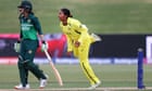 ICC Women’s World Cup: Australia v Pakistan – live!
