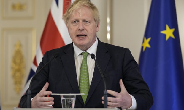 Johnson intends to deliver a ‘tough message’ to the leaders of Northern Ireland’s political parties.