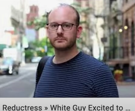 Stock image model Reed Kavner on the Reductress site