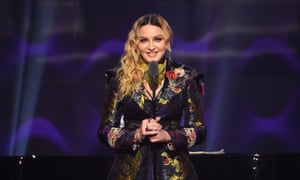 Madonna at Billboard’s Women in Music awards in 2016.