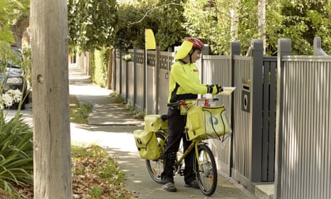 Australia Post mail delivery