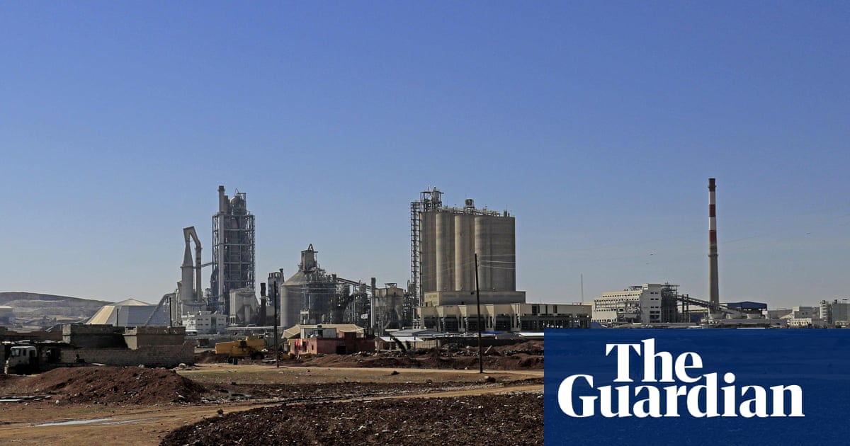 Syria cement plant at centre of terror finance investigation ‘used by western spies’
