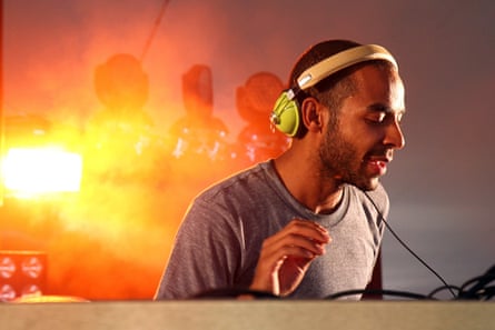 DJ Mehdi performs Electric Zoo festival on Randall’s Island, New York, September, 2010