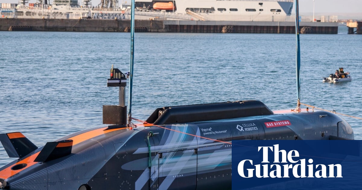 A step-change': tech firms battle for undersea dominance with submarine drones