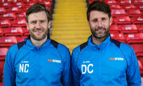 Lincoln City’s Nick Cowley and Danny Cowley