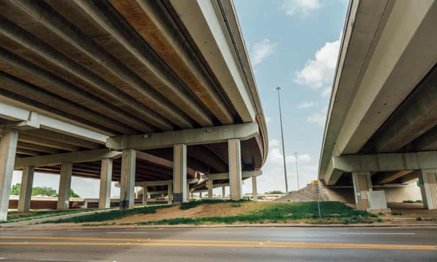 An overpass in Texas
