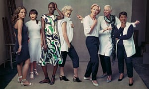 Doreen Lawrence and others appeared in a 2014 campaign for M&S alongside pro model Alek Wek