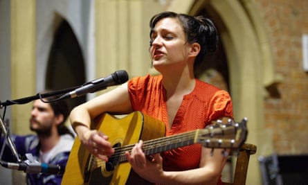 Nina Nastasia at St Margaret’s church, Manchester, in 2010