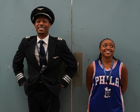 Tyler James Williams and Quinta Brunson inAbbott Elementary.