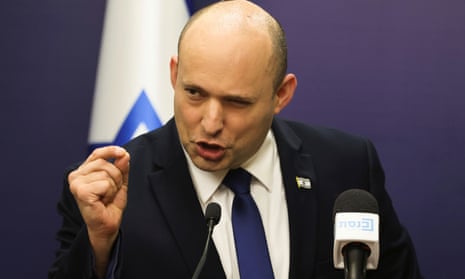 The Israeli prime minister, Naftali Bennett