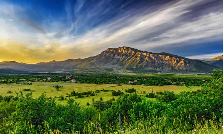 Planina Dinara in Dinara nature park.