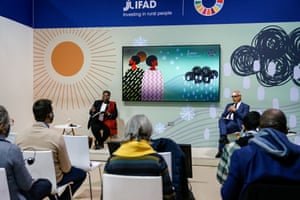 A session organised by the International Fund for Agricultural Development. Ifad is promoting the role of small-scale producers in climate change adaptation and mitigation and creating resilient food systems