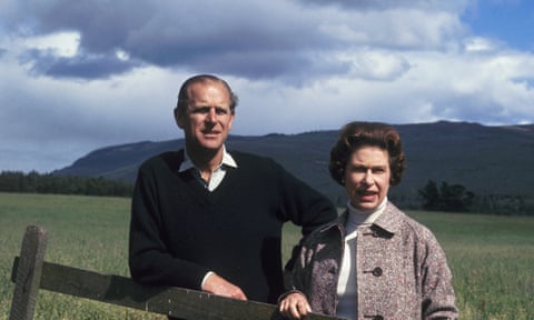 Queen Elizabeth II and Prince Philip at Balmoral, Scotland, 1972.