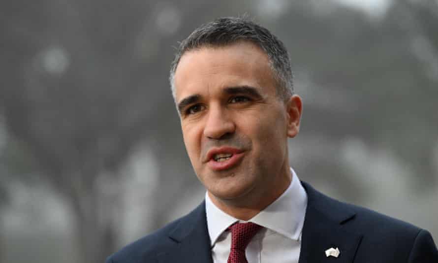 South Australian premier Peter Malinauskas in Canberra, Friday, 17 June, 2022.