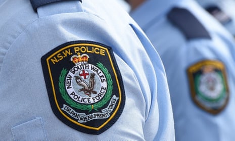 New South Wales Police badge and uniform