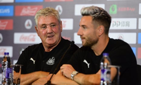 I'm not everyone's cup of tea': Steve Bruce's first Newcastle press conference – video | Newcastle United | The Guardian