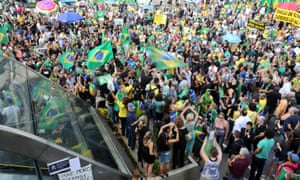 Protesters take to the streets of São Paulo