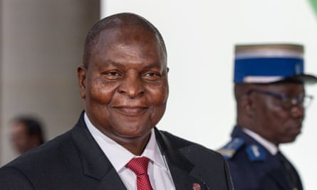 Central African Republic’s president, Faustin-Archange Touadéra
