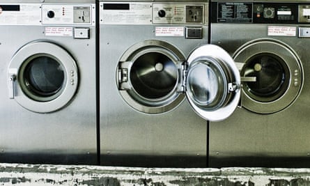 An image of washing machines placed together side by side