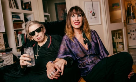 Shane MacGowan and his wife, Victoria Mary Clarke.