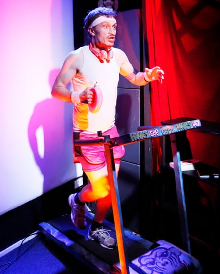 Running to survive … Richard Gadd won the Edinburgh comedy award for Monkey See Monkey Do in 2016, which was performed on a treadmill.